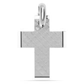 FAVS Unisex-Kreuz KREUZ 925er Silber rhodiniert One Size 87679365