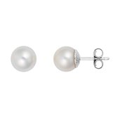 CHRIST Pearls dames  925 sterling zilveren 2 zoetwater parels One Size 87475042