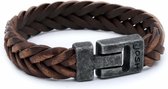Josh leren armband 24832 bruin Vintage