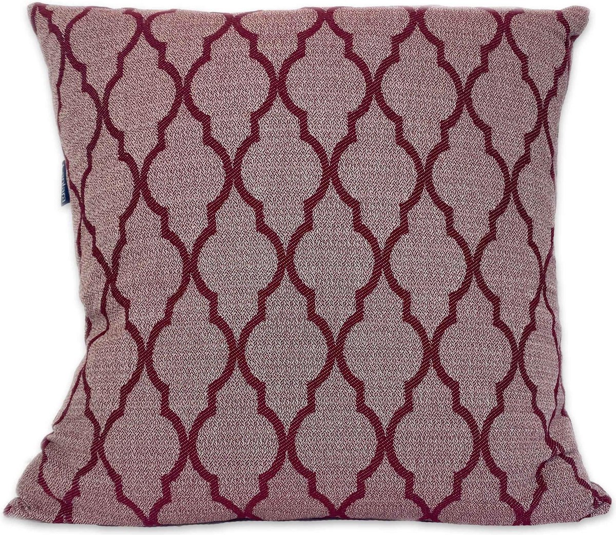 Lantara Kussen Arabesque - Donkerrood - 55x55cm