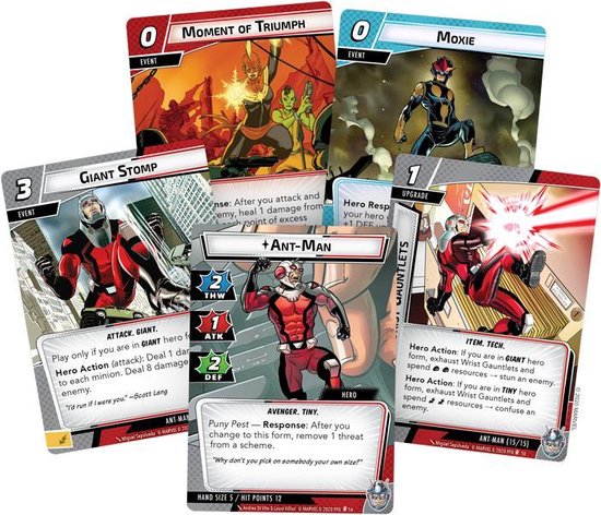 Thumbnail van een extra afbeelding van het spel Ant-Man Hero Pack Marvel Champions The Card Game