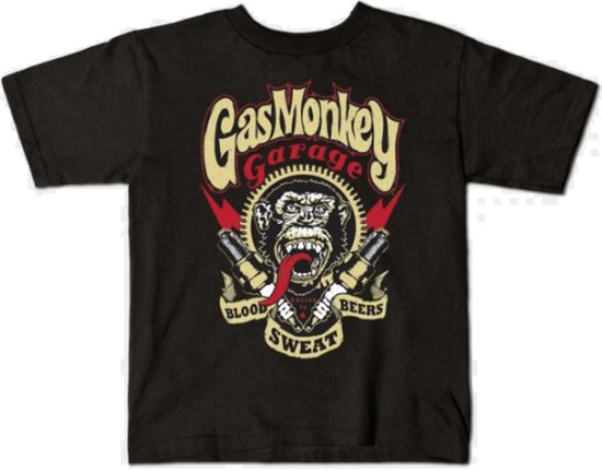 Chemise enfant Gas Monkey - Blood Sweat and Bears Red taille 9/11 ans |  bol.com