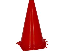 JollyOutside - Pionnen - 27 cm - Sport - Training - Voetbal Pionnen - Slalom - Soft - Oranje - 4 stuks