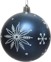 Oneiro's luxe kerstbal KOLO Multi – ø80 mm- kerstbal - luxe verpakking – kerstcollectie – kerstdecoratie – kerstboomhanger – kerstversiering