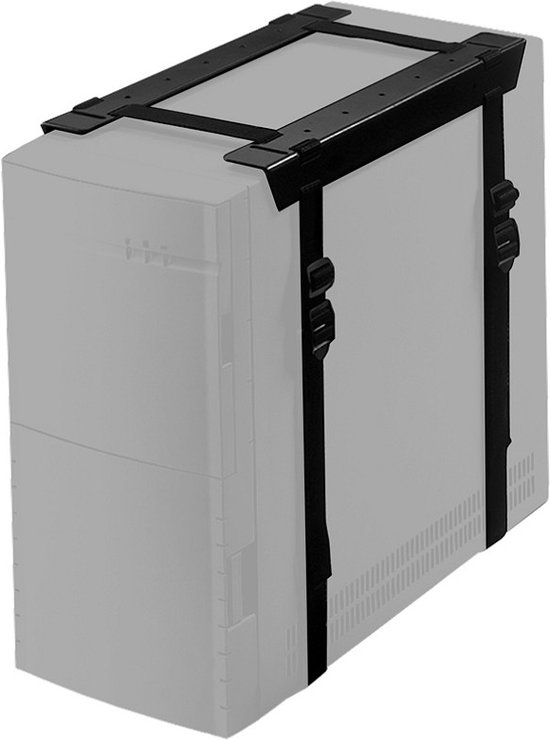 Neomounts CPU-D025BLACK PC steun - montage onder bureau - hoogteverstelling 3-60 cm - breedteverstelling 8-70 cm - zwart