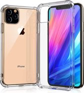 Flexibele softcase met versterkte hoeken iPhone 11 - transparant