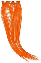 Clip e Go Hairaisers Estensioni 45 cm sintetico capelli, arancia, 1 pezzo