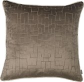 Raaf kussen Packman taupe 60x60 cm