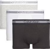 Calvin Klein - Heren - 3-Pack Trunk Boxershorts - Zwart - S