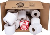THE GOOD ROLL Toiletpapier - 48 stuks -400vel -2-laags - The Wrapless Choice- Duurzaam- 100% gerecycled