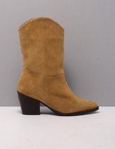 TANGO ella square 12 Enkellaarzen women Maat: 39 brown d tan kid suede