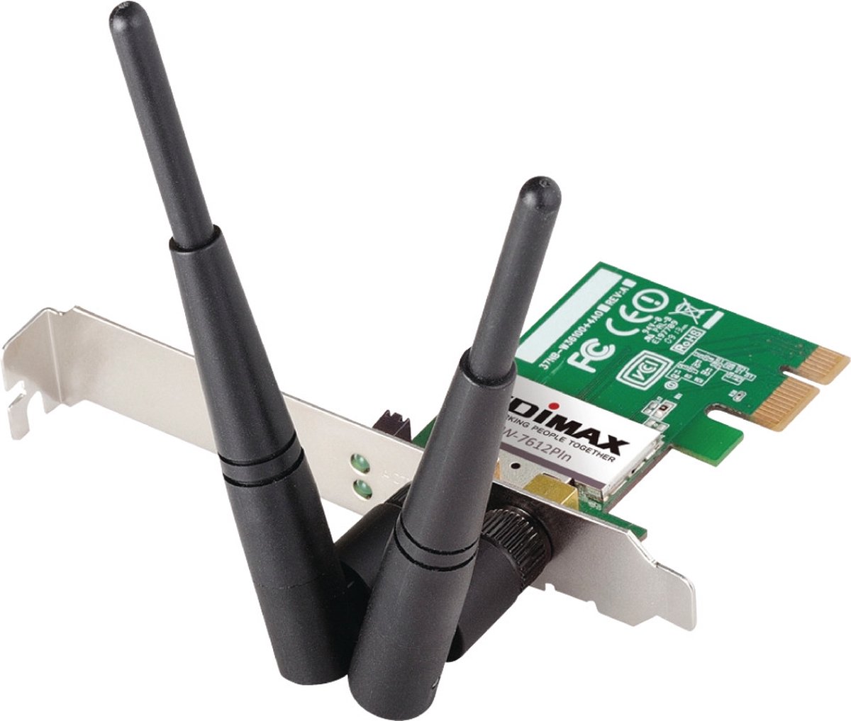 Wi-Fi USB Adapter Edimax EW-7612PIn 300N 2T2R 2 x 3 dBi PCI E