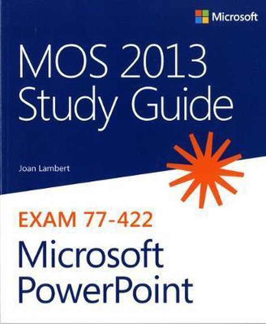 Mos 2013 Study Gde Microsoft Powerpoint - cover