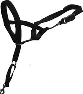 D&D En route dog control Zwart L - 42-56CM/7CM/41CM