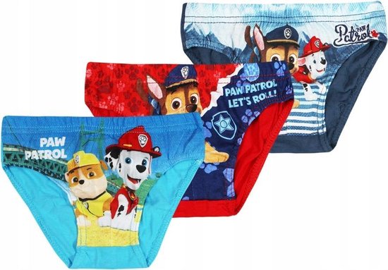 Paw Patrol onderbroekjes 6 stuks maat 92/98 (2/3 jaar) | bol.com