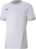 Puma Sportshirt - Maat M  - Mannen - wit,grijs