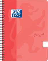 Oxford Touch - Notitieboek - A5 - Gelijnd - 140 pagina's - 90g - soft cover - oranje