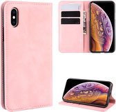 EmpX Telefoonhoesje - Book Case - Geschikt Voor Apple IPhone Xs - Roze