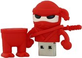 Ninja usb stick 16gb rood