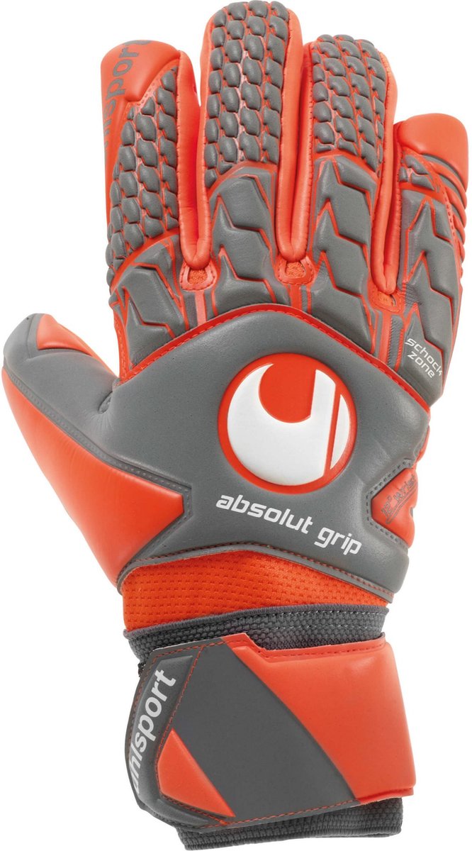 Uhlsport Aerored Absolutgrip HN Keepershandschoenen - Maat 10.5