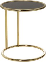 Bijzettafel - Salontafel - Design - Rond - Goud - Ø 45 cm