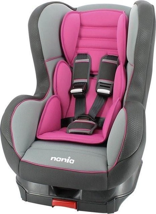 Nania Isofix autostoel - Cosmo SP - Groep 1 - 1 tot 4 jaar - Roze | bol.com