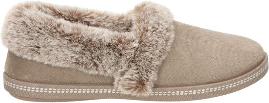 Skechers Cozy Campfire - Team Toasty Dames Sloffen - Taupe - Maat 40