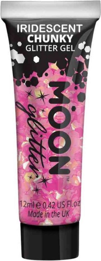 Moon Glitter Iridescent Glitter Lipstick Pink G26511 Costume Make Up main image 0