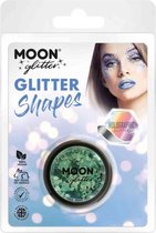 Moon Creations Glitter Makeup Moon Glitter - Holographic Glitter Shapes Groen