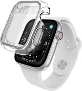 X-doria Defense 360X Apple Watch 40MM Hoesje Full Screen Protector - Transparant