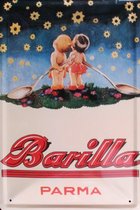 Wandbord Barilla wand- reclamebord 20x30cm