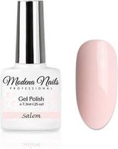Modena Nails Gellak Pastel Paradise - Salem 7,3ml. - Salem - Glanzend - Gel nagellak