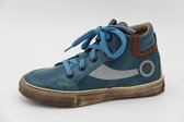 Romagnoli-petrol blauwe enkelhoge sneaker-7560-maat 27