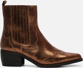 Ann Rocks Cowboylaarzen brons - Maat 40