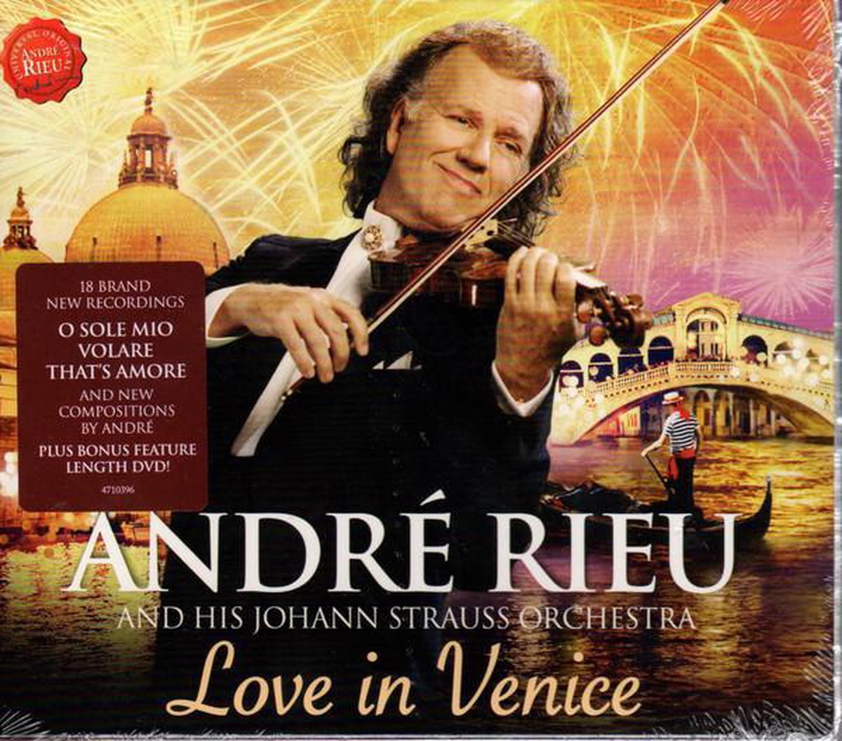André Rieu And His Johan Strauss Orchestra– Love In Venice