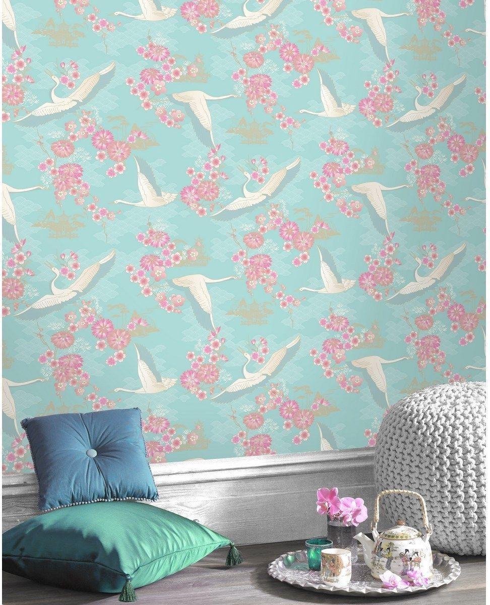 Rasch Kyoto Behang 219036 Vogels
