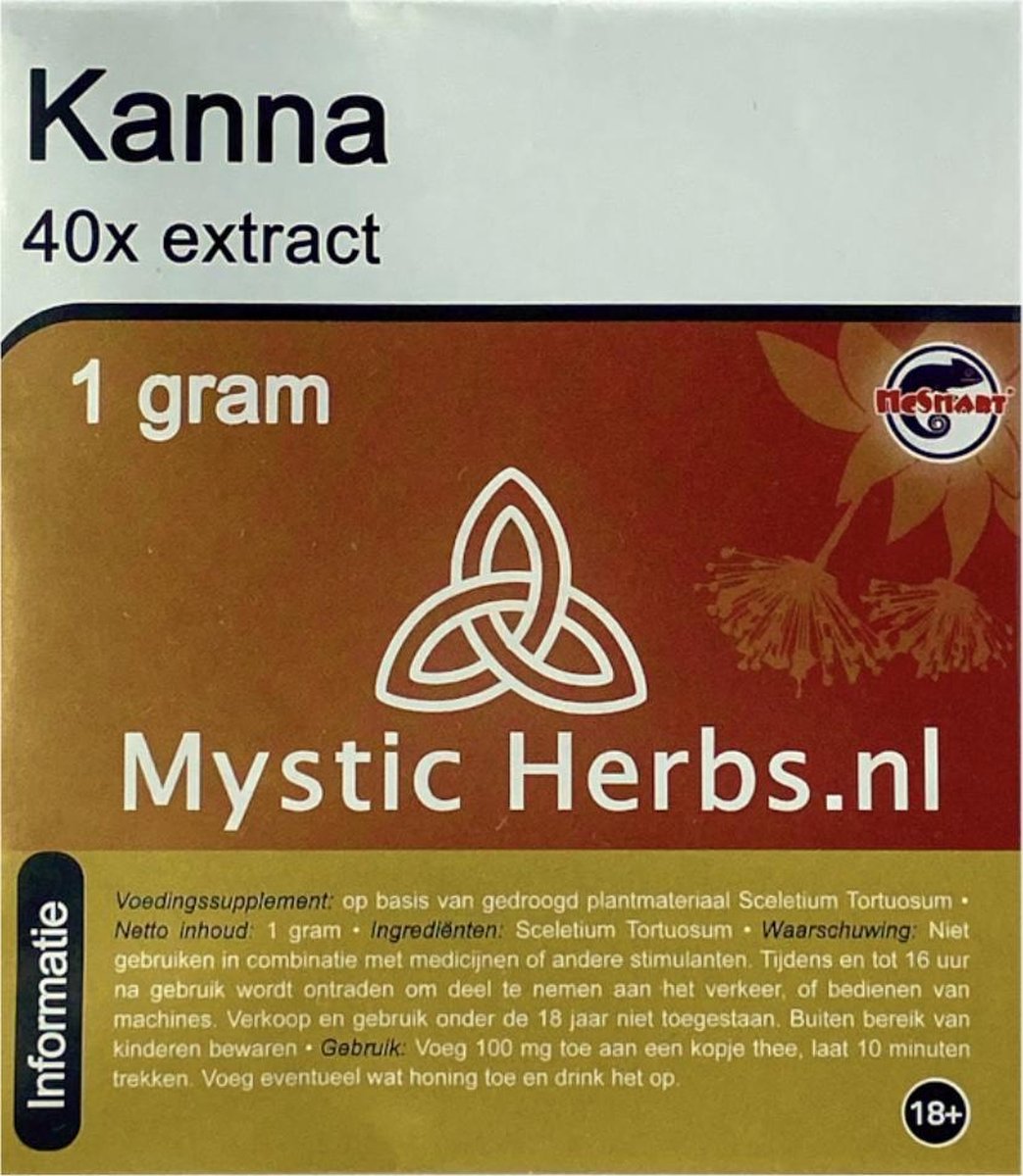 Goedkoopste Kanna 40X Extract - 1 gram