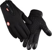 Waterdichte Touchscreen Handschoenen - Zwart S - dit is de betere/dikkere kwaliteit