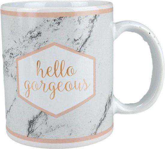 Foto: Drinkbeker hello gorgeous