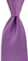 We Love Ties - Stropdas lila repp - geweven polyester Microfill