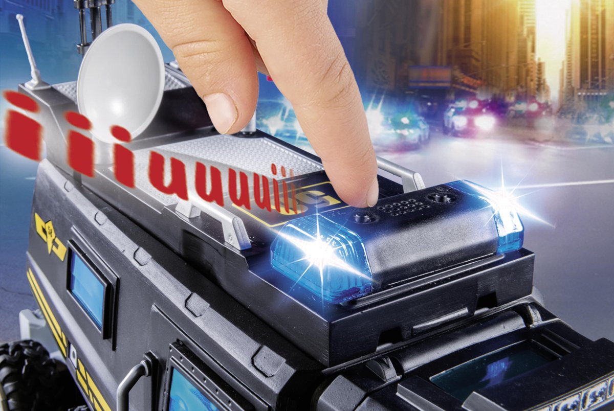 PLAYMOBIL City Action SIE-truck met licht en geluid - 9360 — afbeelding 6