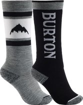 Burton Womens Emblem Midweight Socks Gray Heather - S\M