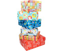 Product afbeelding van 10x rollen Sinterklaas kadopapier/inpakpapier - cadeaupapier / inpakpapier
