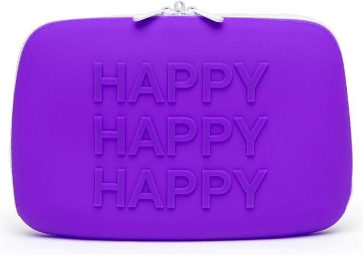 Goedkoopste Happy Rabbit - HAPPY Opbergtas met Rits Groot Paars
