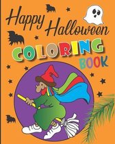 Happy Halloween Coloring Book