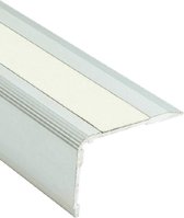 Schrumpf Trapprofiel Safety Glow in the Dark - zichtbaar in het donker, ASM TP 301, lengte 1,50 meter, afmeting 45 x 30 mm, zelfklevend