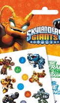 Skylanders Giants tattoo pack 2 pack ( 4 vellen 48 tattoos)