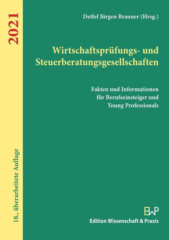 Wirtschaftsprüfungs- und Steuerberatungsgesellschaften 2021 ... - cover