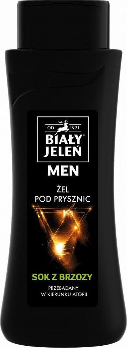 White Deer - Hypoallergenic Moisturizing Shower Gel For Men Toning Birch Juice 300Ml