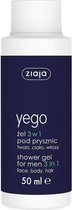 Ziaja - Yego Gel 3In1 Shower For Men Face Body Hair 50Ml